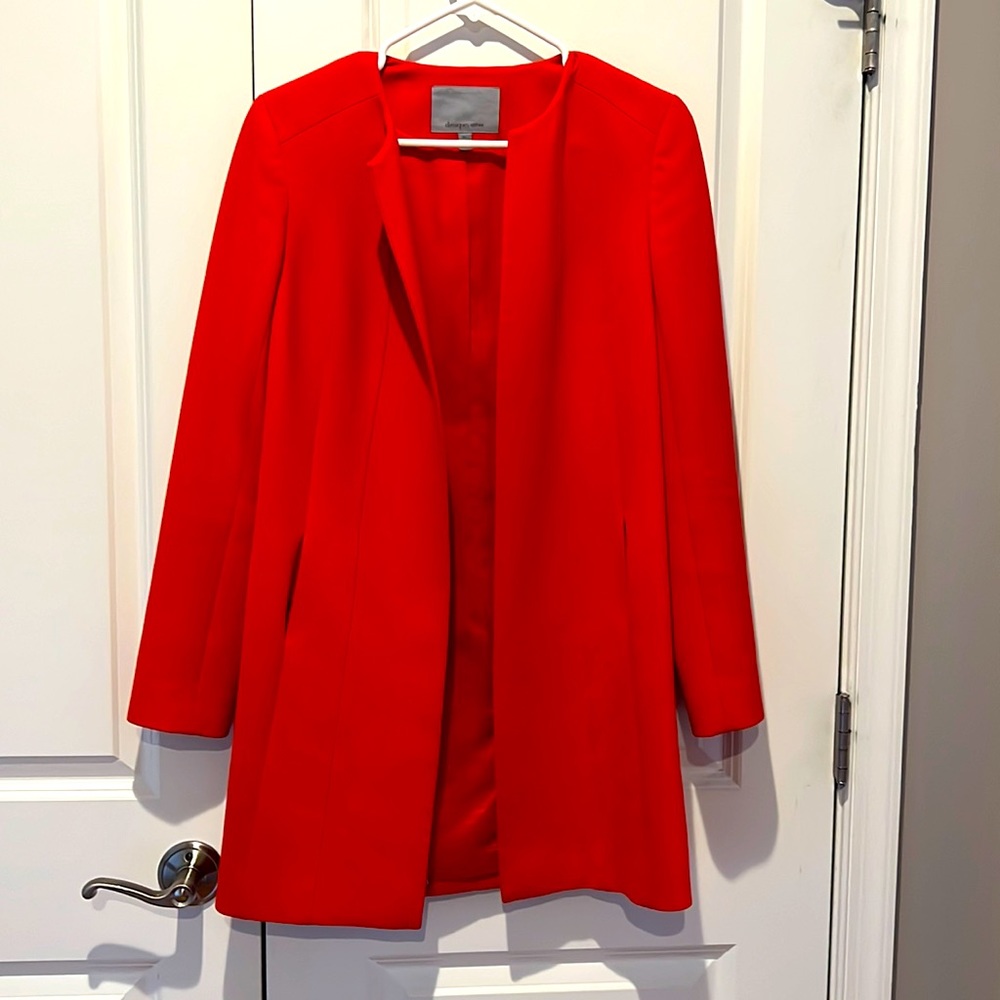 Classiques Entier beautiful red jacket! Size XS! Bought from Nordstrom! - Picture 1 of 3